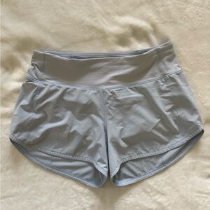 Lululemon 6 tall shorts baby Blue